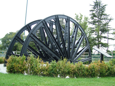 Colliery Pit Wheel